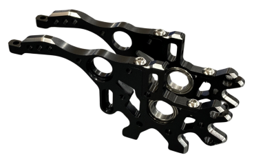 Split type Rear bulk LR-set black for BELT CONVERSION